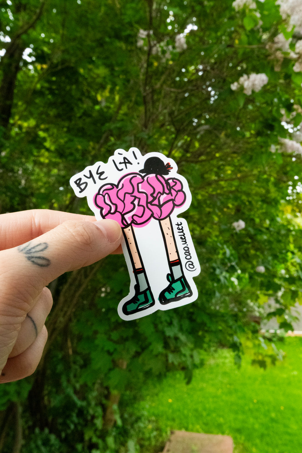 Sticker • Bye là