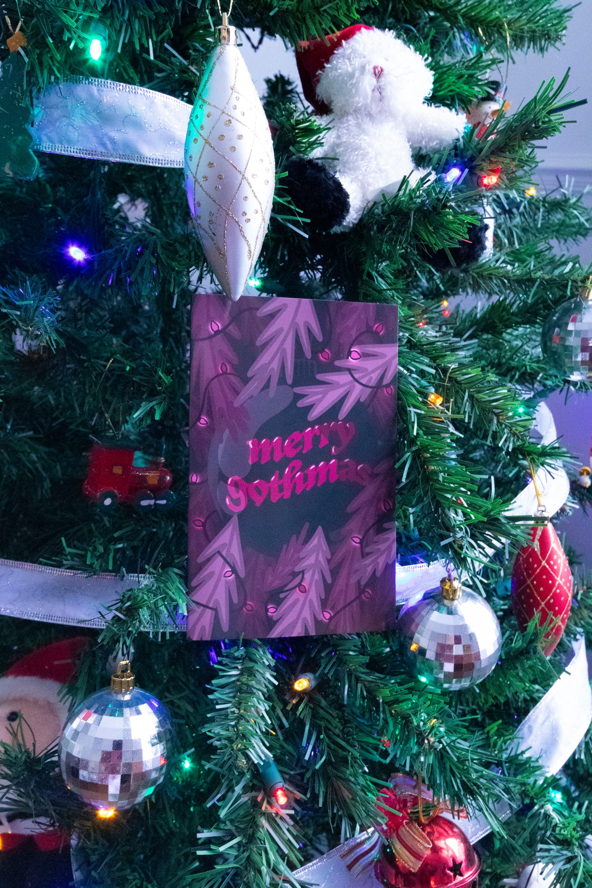 Carte de Noël · Merry Gothmas