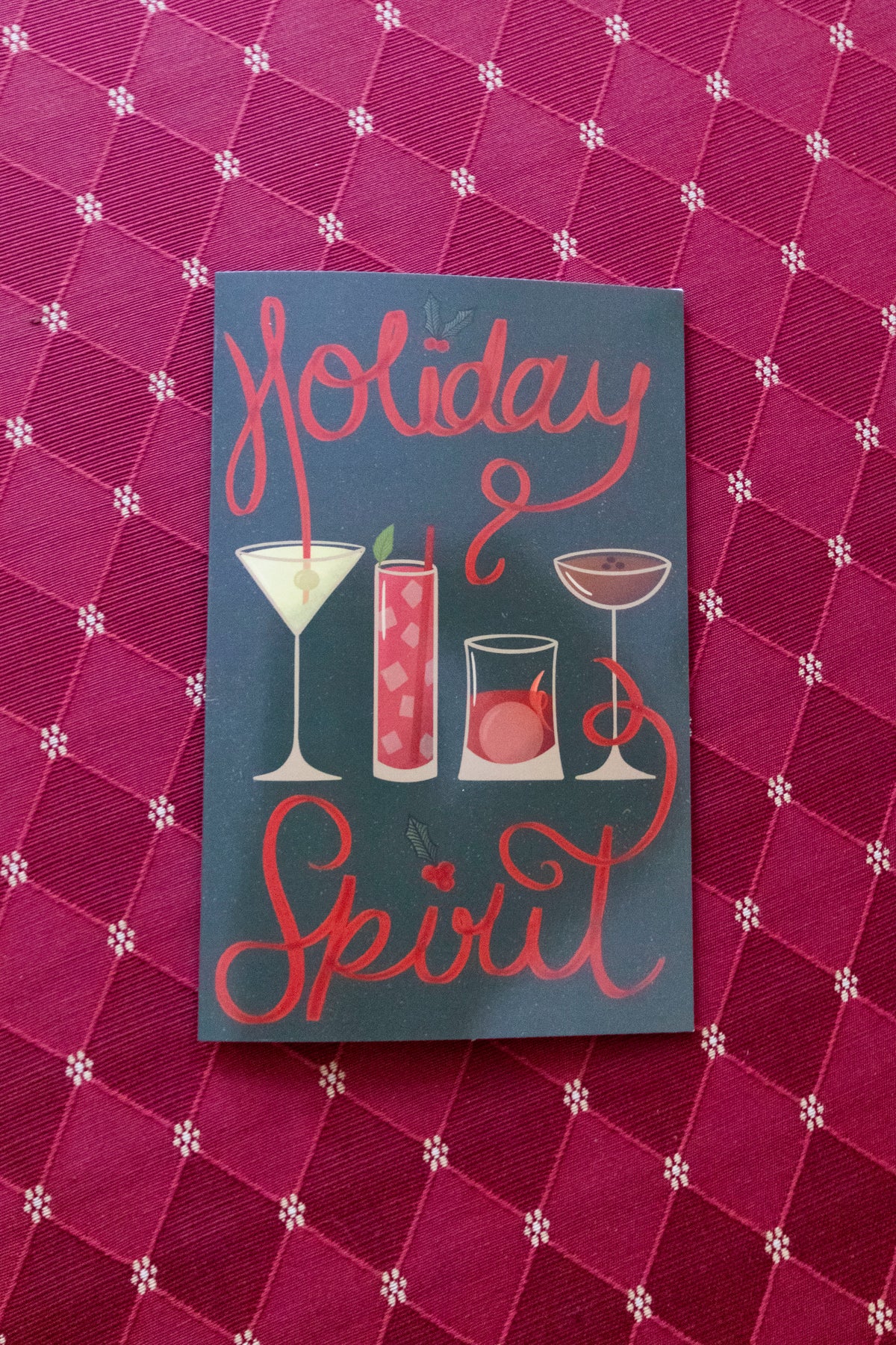 Carte de Noël · Holiday Spirit