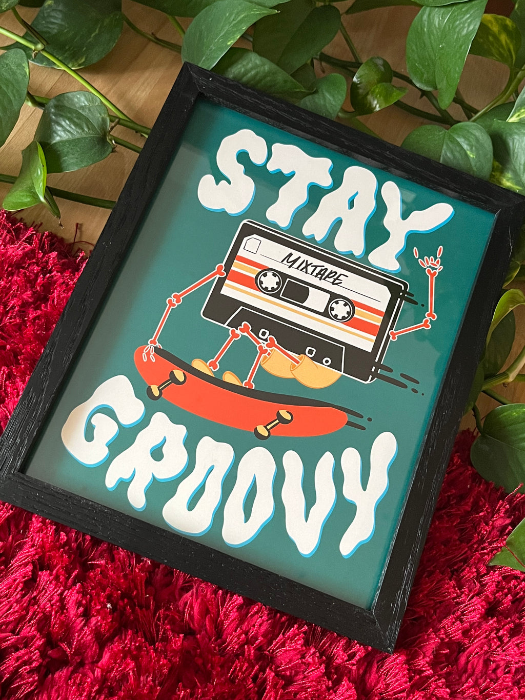 Print • Stay groovy