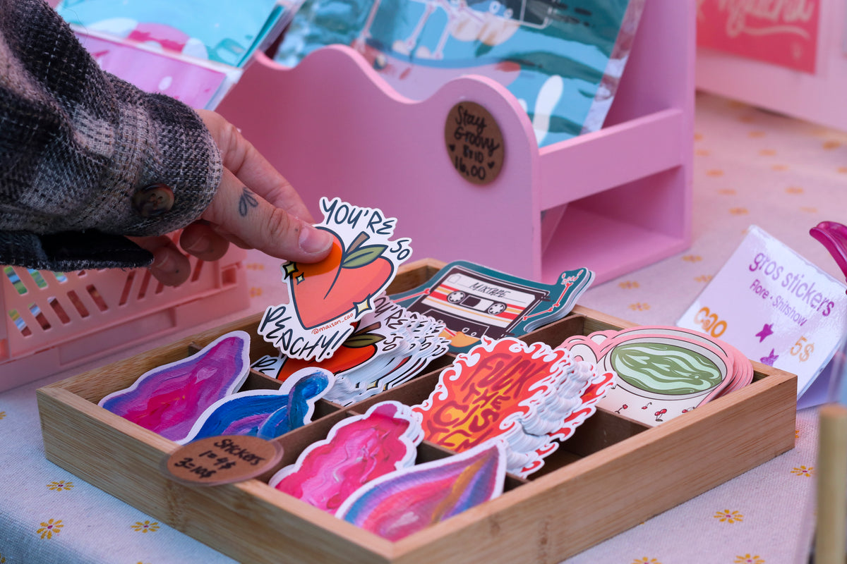 Sticker · You're so Peachy!