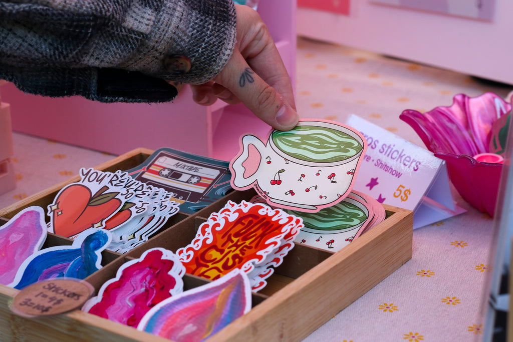 Sticker · I see you in my matcha