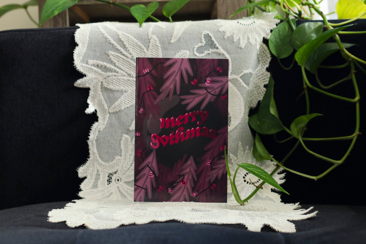 Carte de Noël · Merry Gothmas