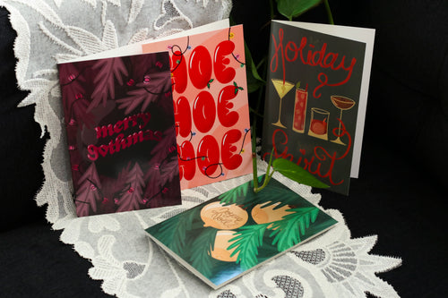 Carte de Noël · Merry Gothmas