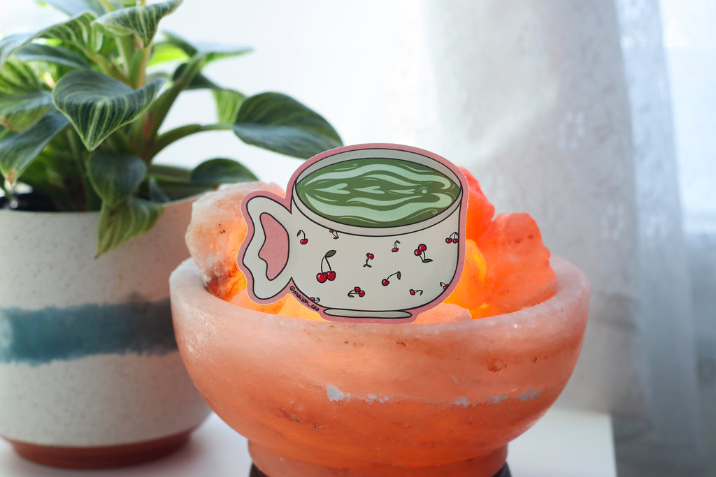 Sticker · I see you in my matcha