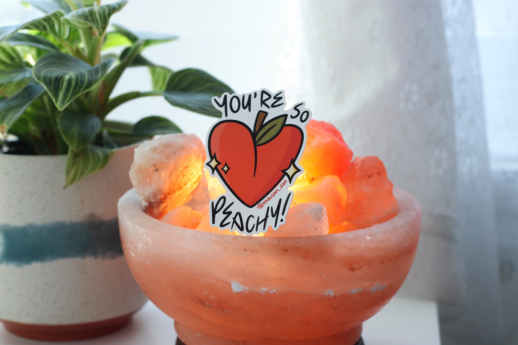 Sticker · You're so Peachy!