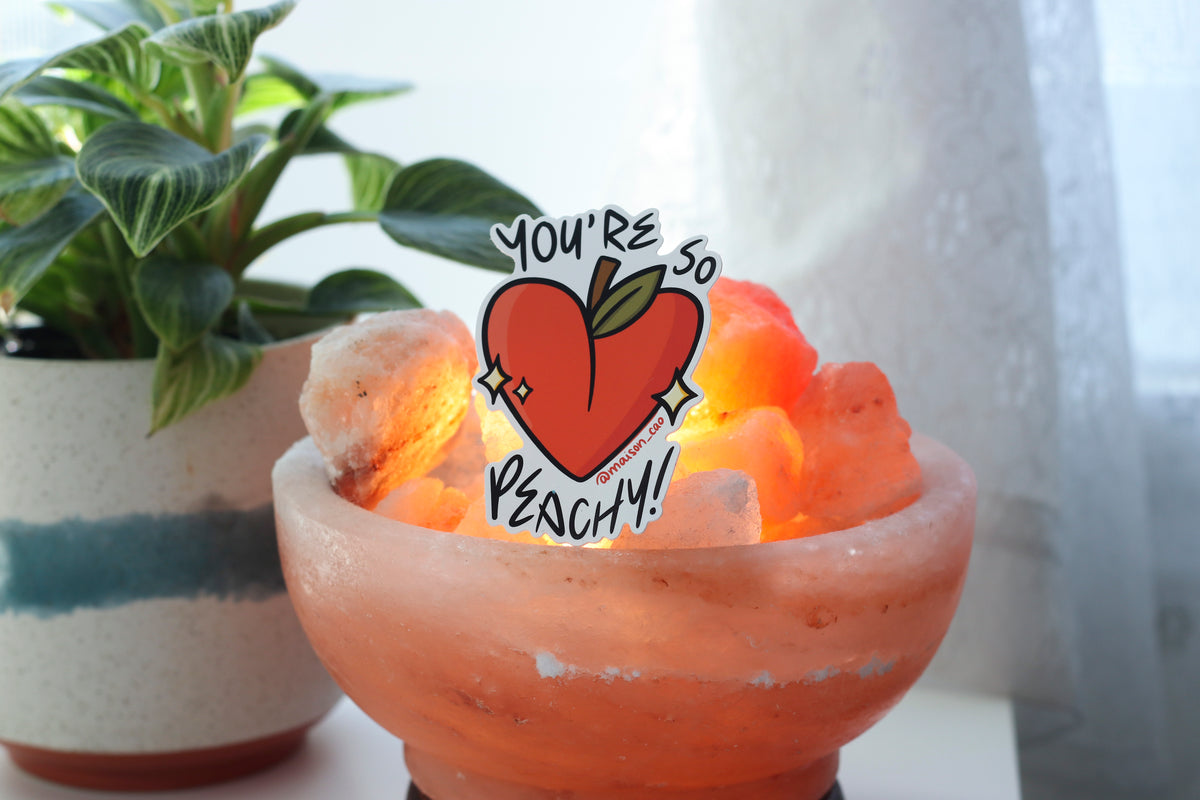 Sticker · You're so Peachy!